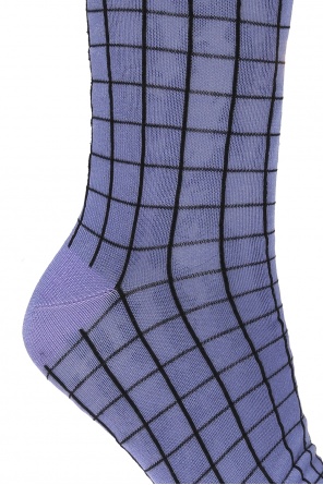 Checked silk socks, zdjęcie 2 Checked silk socks od Haider Ackermann